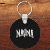 Mama Lightning Mütter zum Muttertag in Schach Schlüsselanhänger (Vorderseite)