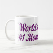 Mama lila Halbtext-Tasse Kaffeetasse (Links)