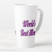 Mama lila Text Milchtasse (Rechte Ecke)