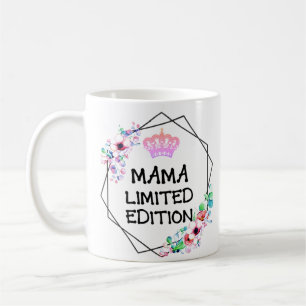 MAMA LIMITED EDITION - Blumen & Krone Tasse