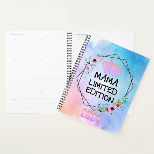 MAMA LIMITED EDITION Floral Mama Planner anpassen Planer (Anzeige)