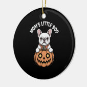 Mama Little Boo French Bulldog Hallowen Keramik Ornament (Links)