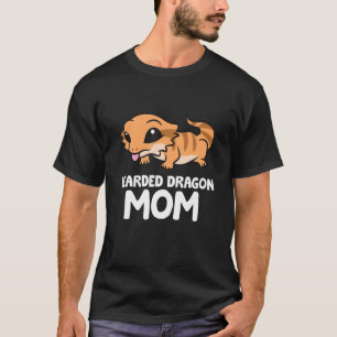 Mama Lizard Reptile Mother Bearded D T-Shirt