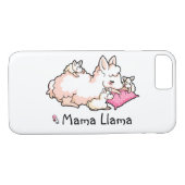 Mama Llama Case-Mate iPhone Hülle (Rückseite (Horizontal))