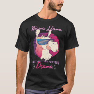 Mama Llama Drama Apparel Women Mama Mama T-Shirt