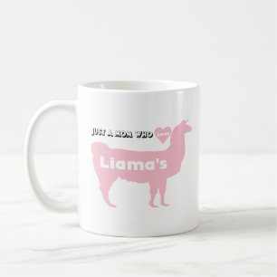 Mama Llama pink Liebe liama Kaffeetasse