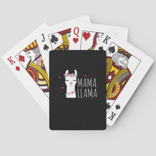 Mama Llama Spielkarten (Rückseite)