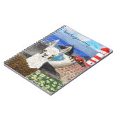 Mama Llama Urlaub am Meer Notizblock (Linke Seite)