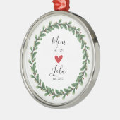 Mama | Lola Year Est. Ornament Aus Metall (Links)
