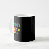 Mama Lover Master Builder Mütter Day Family Matchi Kaffeetasse (Vorderseite Links)