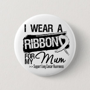 Mama-Lungenkrebs-Band Button