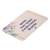 Mama macht alles blühen magnet (Linke Seite)