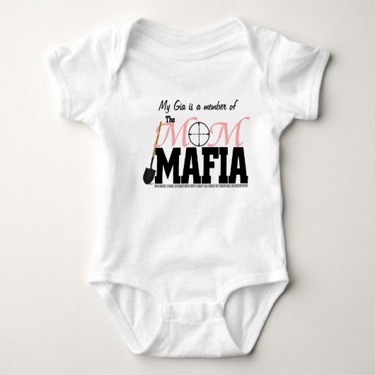Mama-Mafia Säuglings-Strampler "meines GIA" Baby Strampler (Vorderseite)