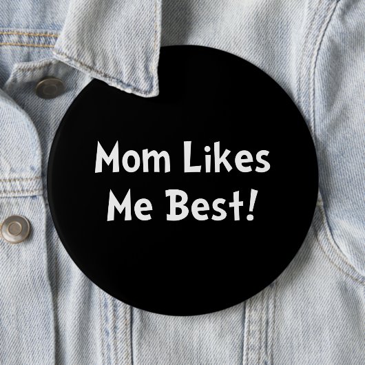 Mama mag mich Bestes Button (Beispiel)