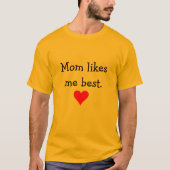 Mama mag mich bestes T-Shirt (Vorderseite)