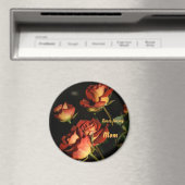 Mama-Magnet Rot und Gelb Magnet (In Situ (Geschirrspüler))