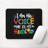 Mama Mama Autistic Autism Awareness Montag Mousepad (Mit Mouse)