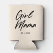 Mama Mama Custom Est Year Minimal Mama Mother Momm Dosenkühler (Rückseite)