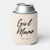 Mama Mama Custom Est Year Minimal Mama Mother Momm Dosenkühler (Kanne Rückseite)