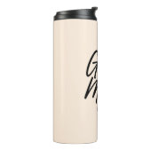 Mama Mama Custom Est Year Minimal Mama Mother Momm Thermosbecher (Nach links gedreht)