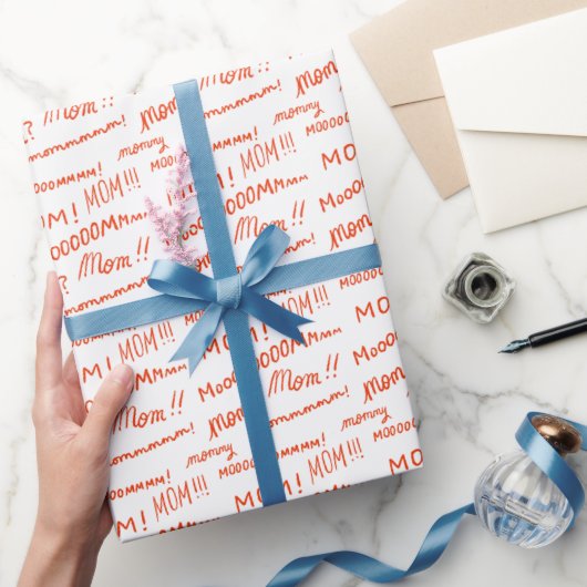 Mama! Mama! Funny Mother's Day Gift Wrapping Paper Geschenkpapier (Schenken)