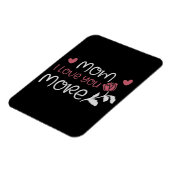 Mama - Mama I Liebe Sie mehr Magnet (Linke Seite)