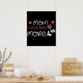 Mama - Mama I Liebe Sie mehr Poster (Küche)