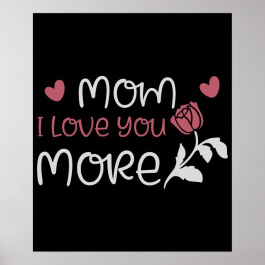 Mama - Mama I Liebe Sie mehr Poster (Vorne)