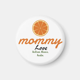 Mama-Mama-Kinder-Namen personalisieren Sitte Magnet