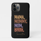 Mama. Mama. Mama. Bruh Case-Mate iPhone Hülle (Rückseite)