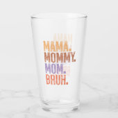 Mama. Mama. Mama. Bruh Glas (Rückseite)