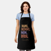 Mama. Mama. Mama. Bruh Schürze (Getragen)