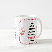 Mama, Mama, Mama, Mama, Mutter, Mutter auf a Kaffeetasse (VorderseiteRechts)