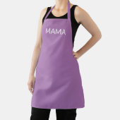 Mama Mama Mama Spanisch Lavendel lila minimalistis Schürze (InSitu)