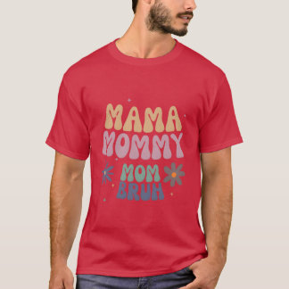 Mama Mama Mom Bruh Mutter Vintag T-Shirt