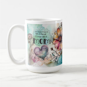 Mama Mama Mother's Day Floral Tasse Geschenk