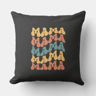 Mama-Mama-Mütter Tag-Mutter-Retro-Niedlich Kissen