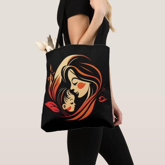 Mama | MAMA | Muttertag | Mutterschafts-Totbeutel Tasche (Von Nahem)