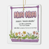 Mama Mama wie ein Oma, aber viel Cooler Keramikornament (Links)