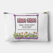 Mama Mama wie ein Oma, aber viel Cooler Zubehörtasche (Rückseite)