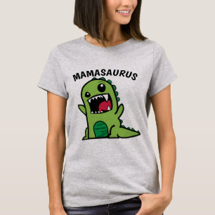 MAMA MAMASAURUS DINOSAUR FUNNY T - Shirt
