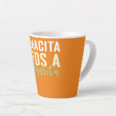 Mama Margarita Lover Mexikanisches Mexiko Happy Ci Milchtasse (Rechte Ecke)
