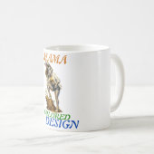 Mama maßgeschneidertes Design Kaffeetasse (VorderseiteRechts)