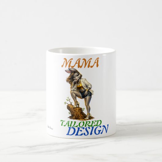 Mama maßgeschneidertes Design Kaffeetasse (Mittel)
