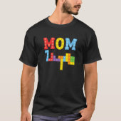 Mama Master Builder Mutter Gebäude Blöcke B T-Shirt (Vorderseite)
