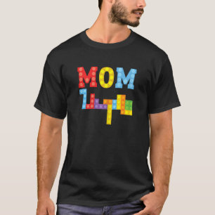 Mama Master Builder Mutter Gebäude Blöcke B T-Shirt