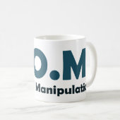 MAMA Master of Manipulation Kaffeetasse (VorderseiteRechts)