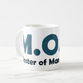 MAMA Master of Manipulation Kaffeetasse (Vorderseite Links)
