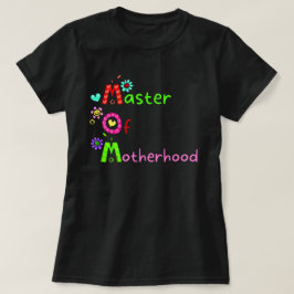 MAMA MASTER OF MOTHERHOOD lustiger Muttertag T-Shirt