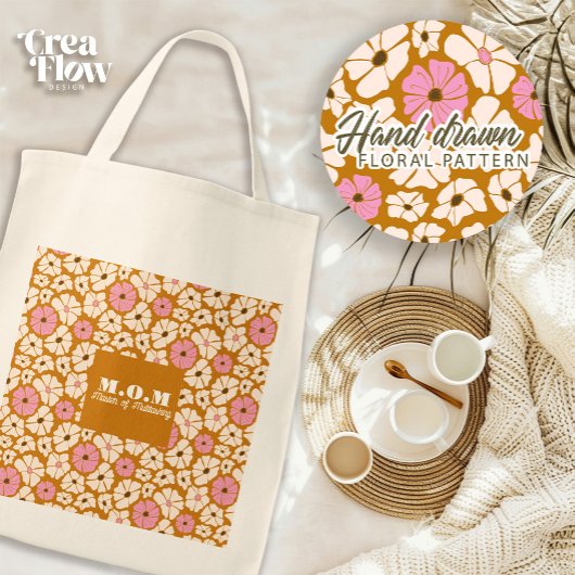 MAMA_Master of Multitasking, ein kurzes Blumenzita Tragetasche